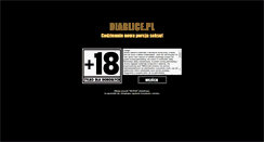 Desktop Screenshot of diablice.pl