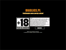 Tablet Screenshot of diablice.pl